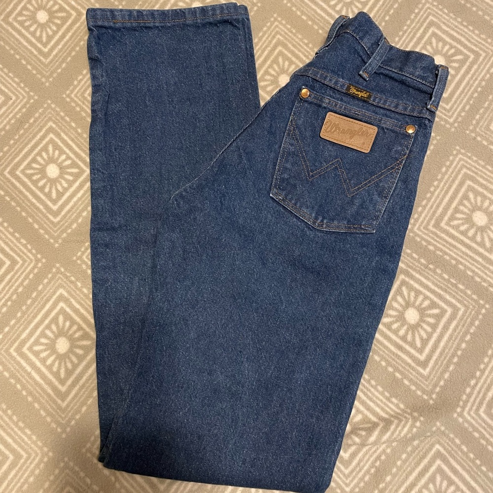 Cowboy cut wranglers